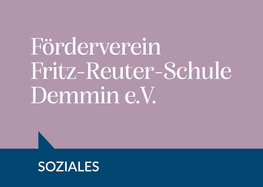 Förderverein Fritz-Reuter-Schule Demmin e.V.