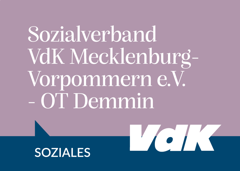 Sozialverband VdK Mecklenburg-Vorpommern e.V. – OV Demmin