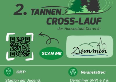 Einladung zum 2. Tannen Cross-Lauf am 5. September 2026